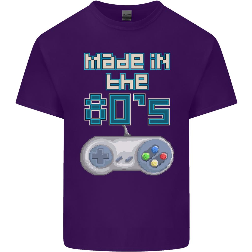 Made in the 80s Funny Birthday Retro Unisexs Light Cotton TShirt