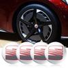4 ks 56mm krytky středů kol auta, samolepka s logem pro SEAT Leon 5F Ibiza 5 6 MII Altea Cupra FR Toledo 3 Cordoba Ateca