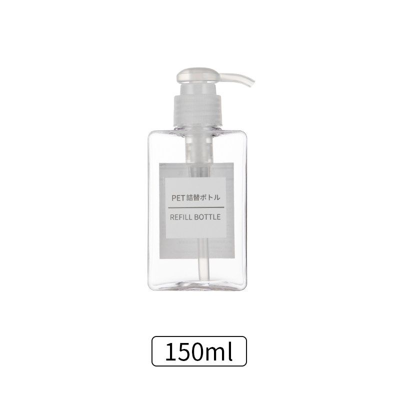 PETG 250ml Shampoo Lotion Pump
