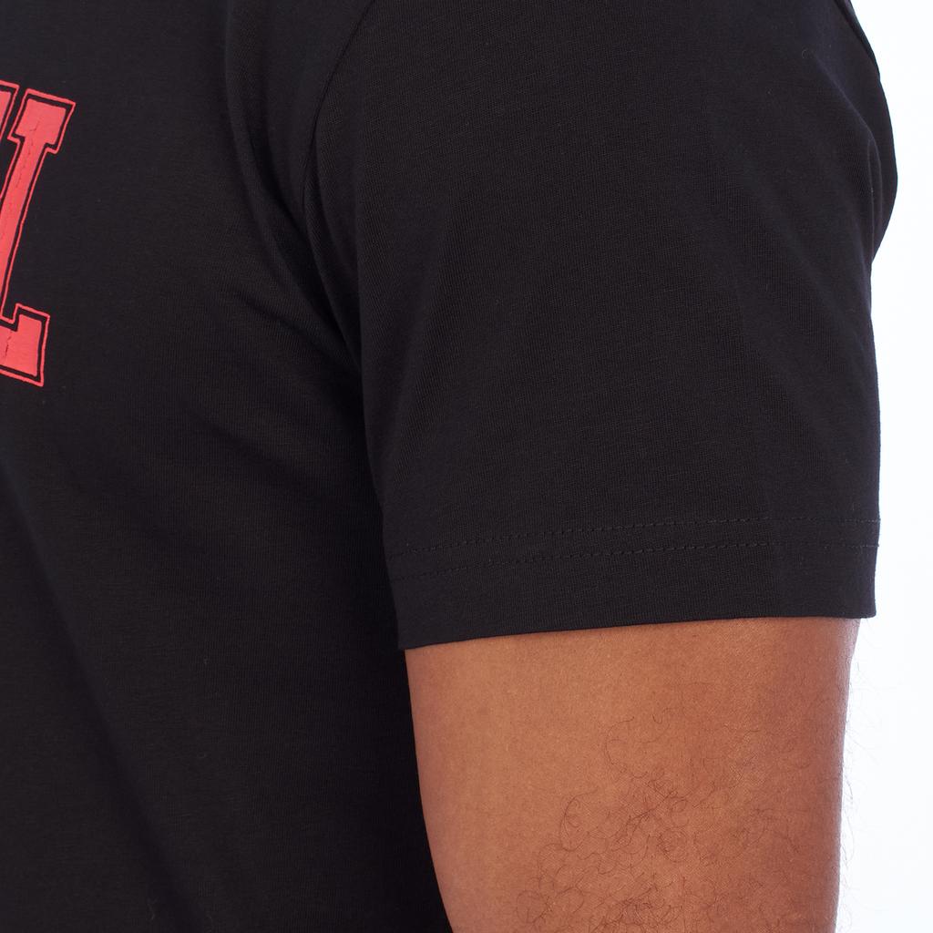 Camiseta manga corta estampada A03824-40GRAI para Hombre