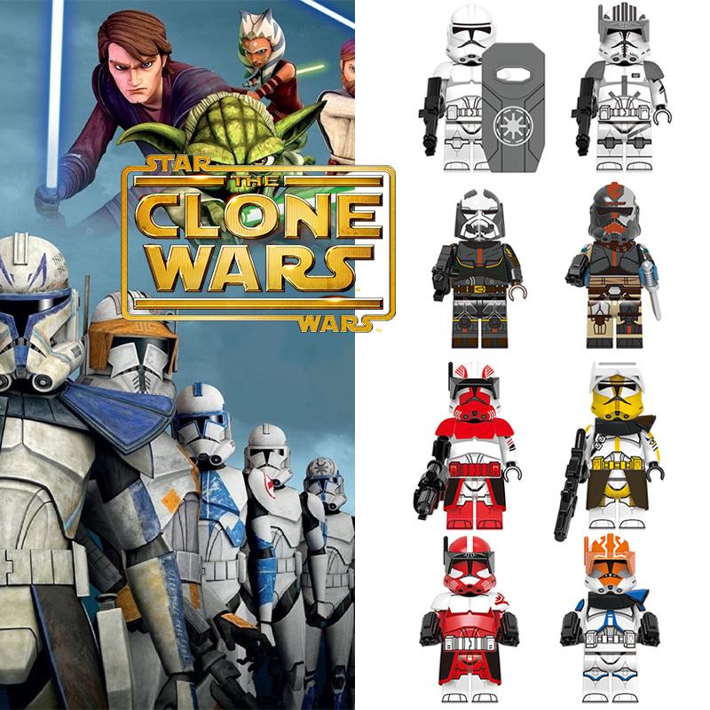 The Wars Star Clone Wars Building Block Cody Fox Vaughn Kid Assembled Toy Puzzle