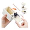 Spider Surprise Box, Spider Joke Box, Fun Reusable Spider Box for Pranks Scary Fake.