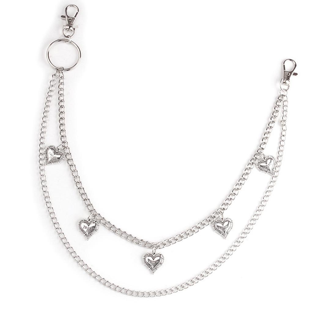 Pants Chain Punk Jeans Chain Wallet Jewelry Unisex Trousers Ornamen Aesthetic Butterfly Chain for Daily Wear and Parties