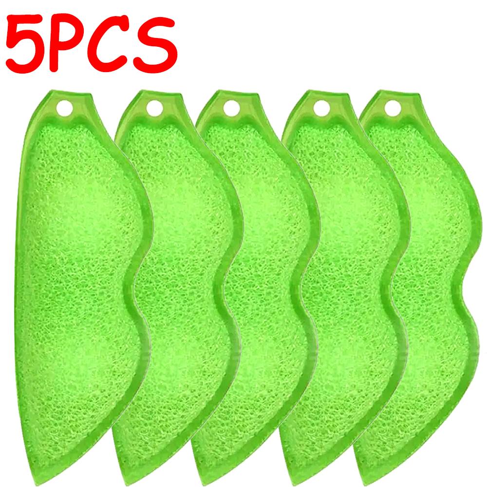 

Pea-Shaped Cleaning Sponge & Kitchen Cup Brush – Coffee/Tea/Wine Glass & Bottle Cleaner Scrubber, Practical Kitchen Gadget