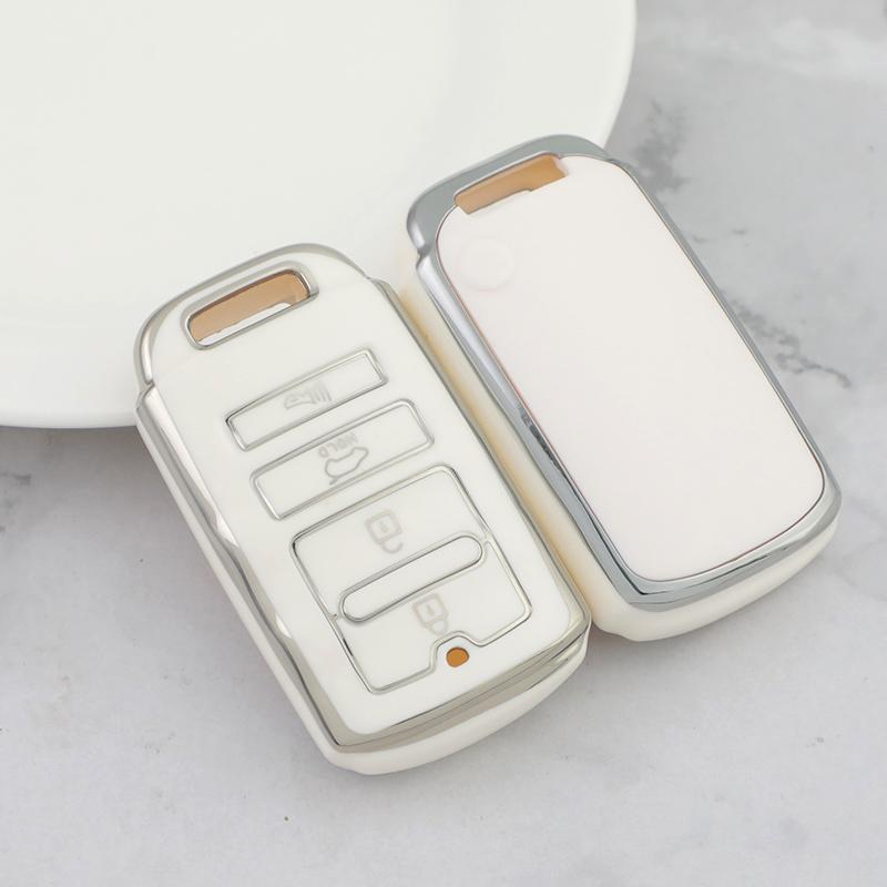 Auto Shell Fob Cover Holder For Kia Cadenza K9 K7 K-04 Sorento K900 And New K7 4Buttons Tpu Car Key Case Protector