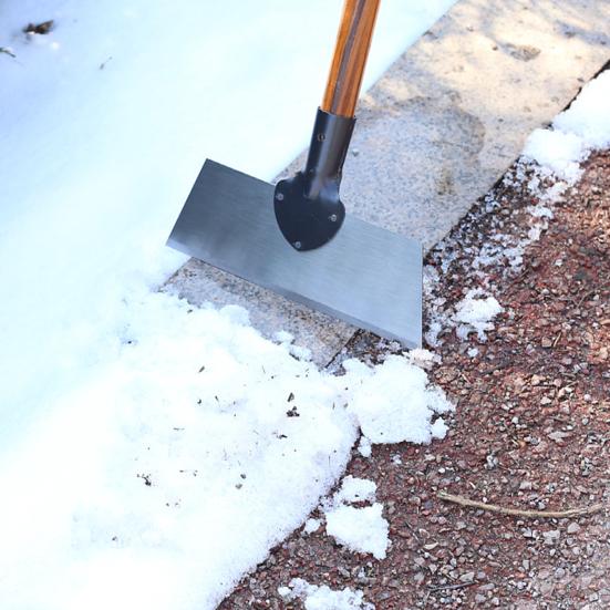 Garden Cleaning Shovel Wide Blade Weed Cleaning Shovel Heavy Duty Flat