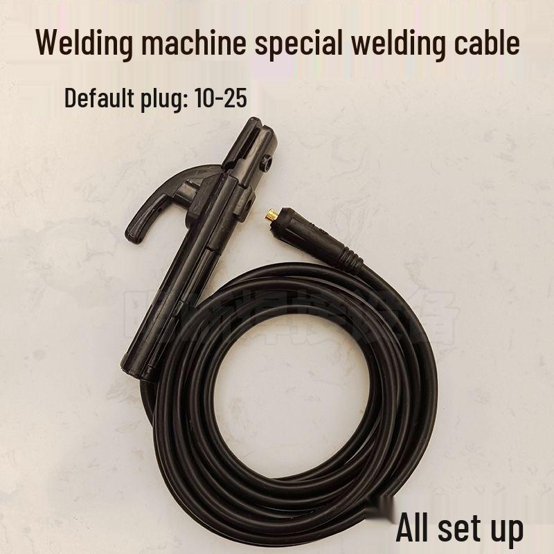 Arc Welding Machine Cable Set: Includes Welding, Grounding Cables in 16/25/35/50 mm² Sizes.