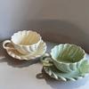 Spring Series Ceramic Tableware Set Under Glaze Color Rice Noodle Soup Bowl Dessert Dish