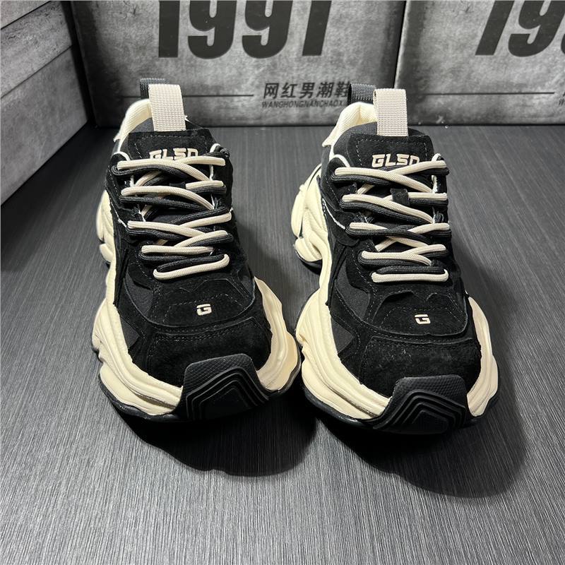 Retro new autumn platform dad shoes sports casual shoes glsd 38 чёрный