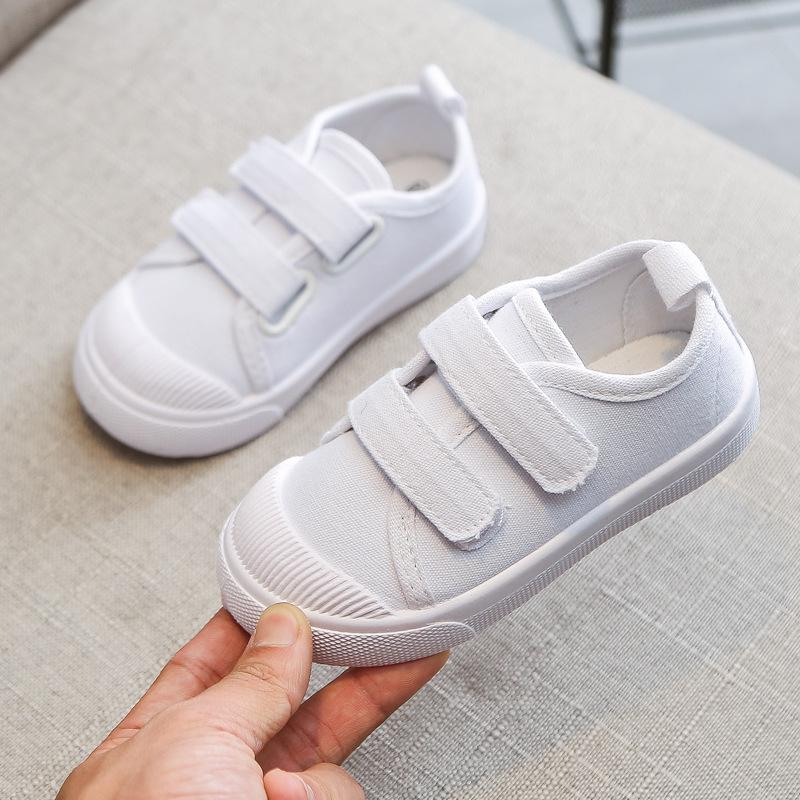 Scarpe da ginnastica in tela stile coreano per bambini - Scarpe casual alla moda per primavera e autunno per ragazzi e ragazze