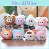 Baby Three Orchard Series Plush Pendant Pp Cotton Ultra Soft Keychain Doll