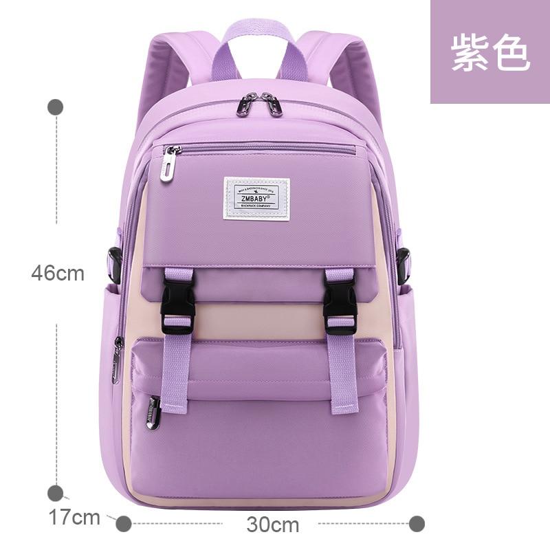 lavender school backpack
