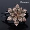 2026 New Hot Crystal Hairpin Women Hairclip Top Side Clip Rhinestones Duckbill Clip Hair Jewelry Wedding Girl Hair Styling Tools