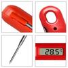 Digital Meat-, Instant Reading Speed Increased, 2-3 Seconds, Accuracy Of ± 0.8 ℃, Locking Function, 304 Stainless Steel