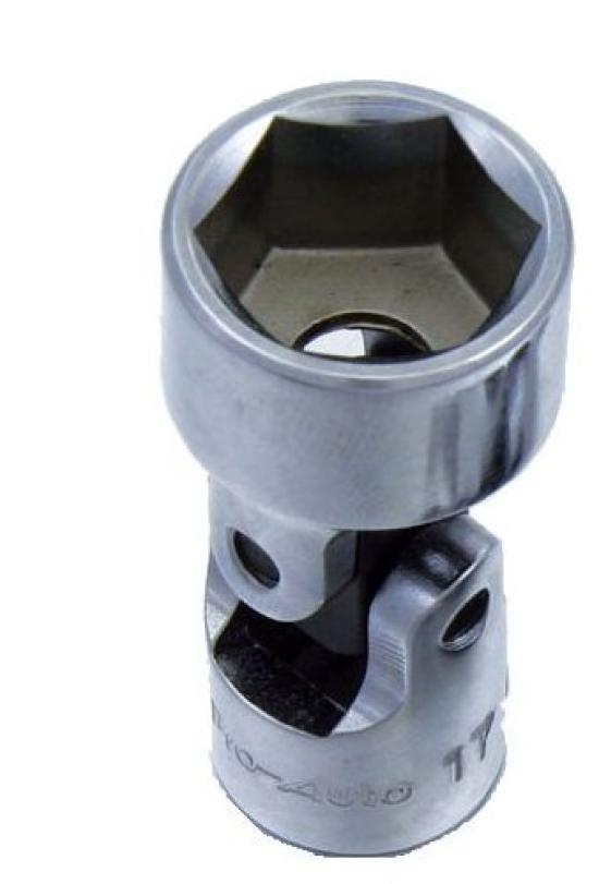 Suekage Tools Universal Joint Socket 17mm x Drive Pro-Auto 2831170, Size 9.5mm