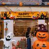 Halloween Pumpkin Banner: Outdoor Doorway & Wall Decor for Photo Props