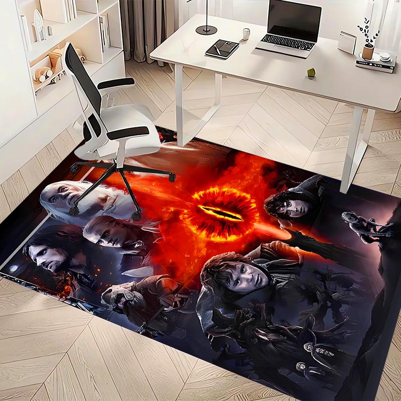 The Lord of the Rings2 Printed Absorbent Washable Carpet, Non-Slip Bathroom Mats, Kitchen Rugs, Yoga Mat,Living Room Entrance, Camping Picnic Rugs