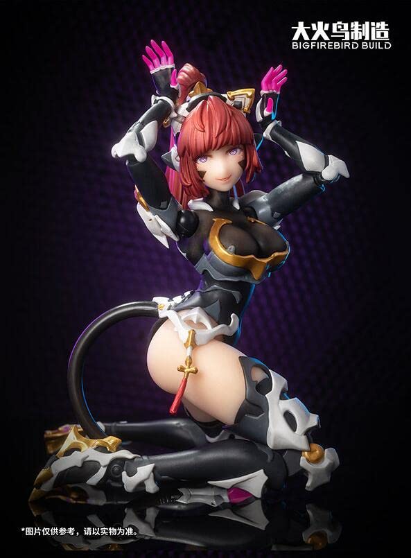 Daihidori Toys Sexy Beautiful Female Science Cat Girl Hinata Himawari Seamless Articulated Action Figure "AC"