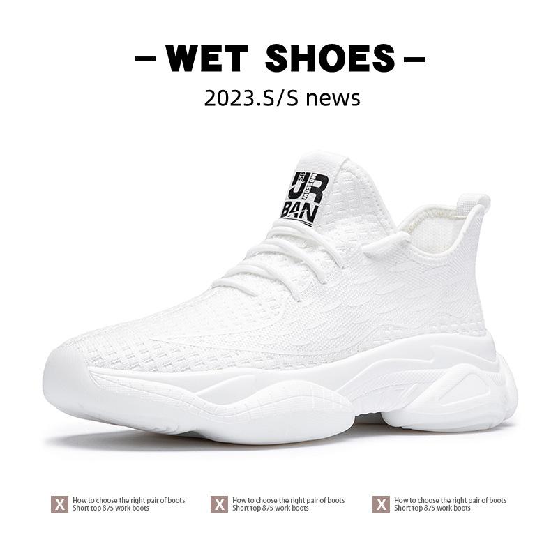 Extra Large Size Men's Shoes, New Mesh Sports Shoes In Summer 2025, Fashion Casual Shoes, Thick-soled Inner Height-increasing Dad Shoes