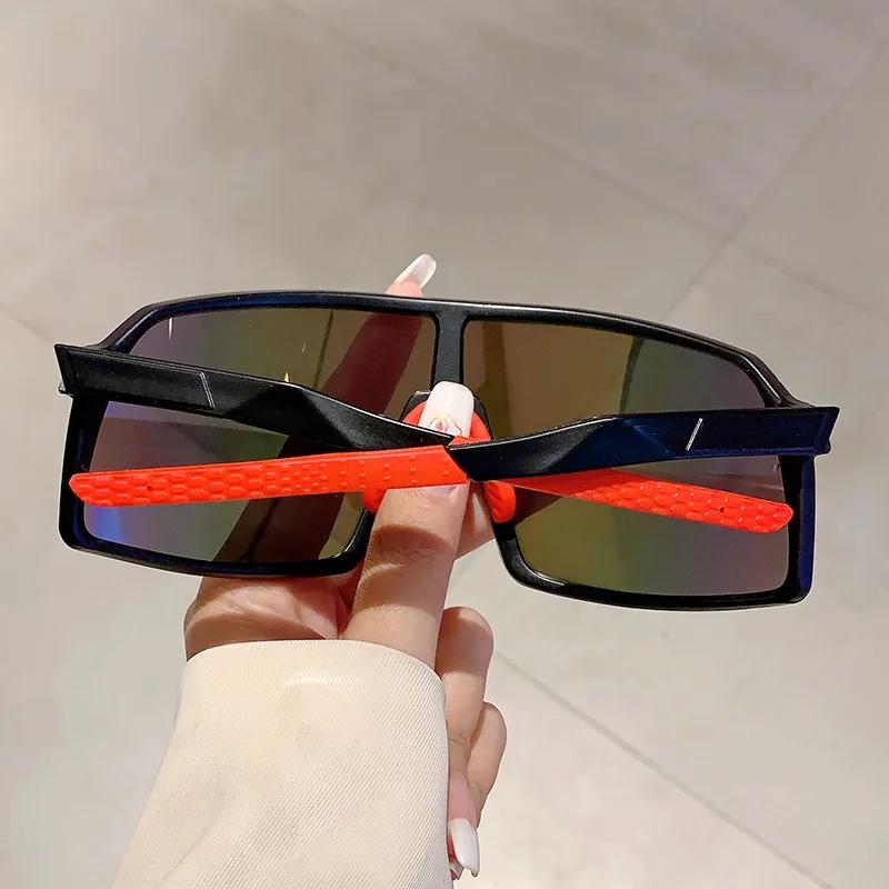 New Sport Cycling Goggle Oversized Sunglasses Women For Men Luxury Brand Designer Vintage Punk Ski Windproof Outdoor Sun Glasses