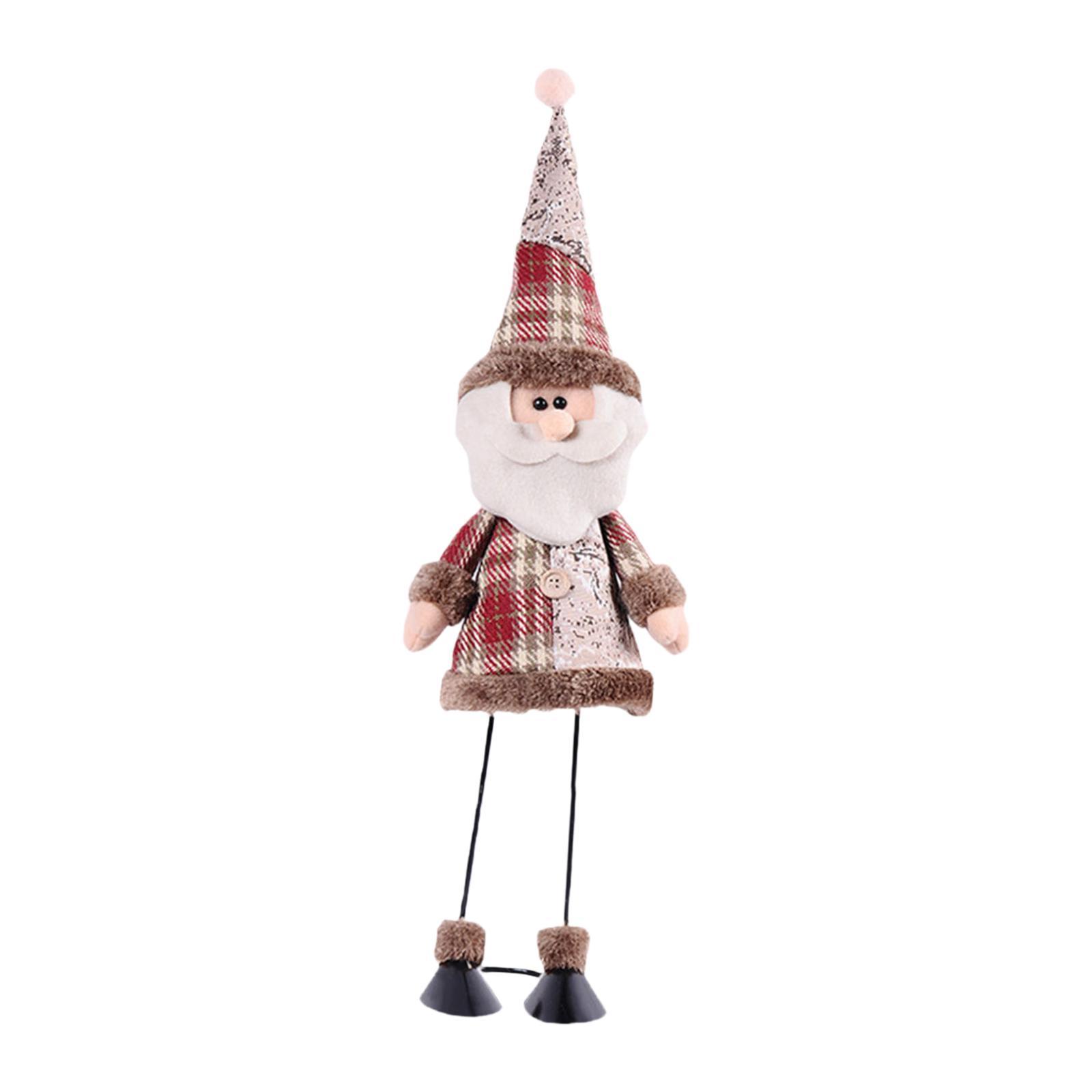 Рождественская фигурка, стоящая на ножке, декоративный центральный элемент стола, рождественская столешница