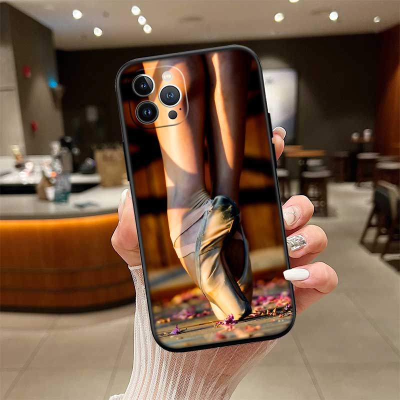UP12 Ballet Pointe Shoes Ballerina Shell Phone Case for Xiaomi Poco C40 C50 C51 C55 C65 C71 C75 F3 F5 F6 F7 M2 M3 Pro Ultra