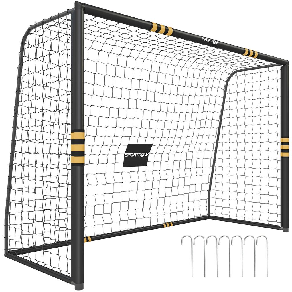 Football Goal with Protective Foam, 3 x 2 m, Yellow
