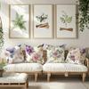 Home Decor Floral Patterned Cushion Covers For Elegant Decor Pattern Cushion Cover Suitable For Sofa Bedroom Car Pillow Cover