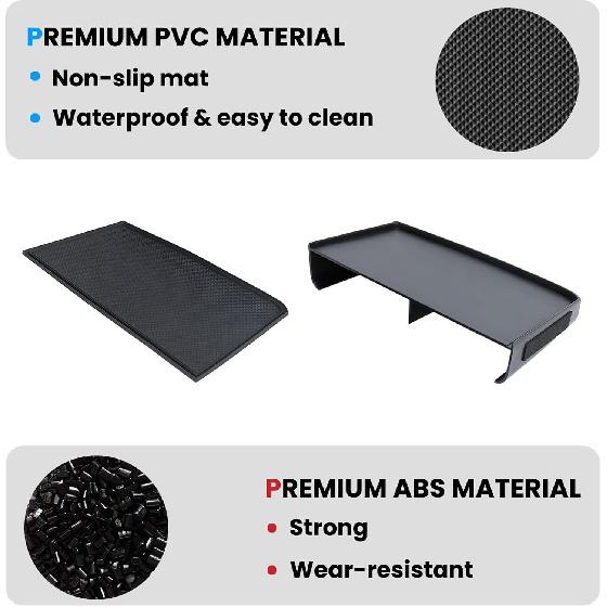 Center Console Organizer Compatible With Toyota Grand Highlander  2024 2025 2026 Ert Storage Tray With Anti-Slip Mat Interior Accessories