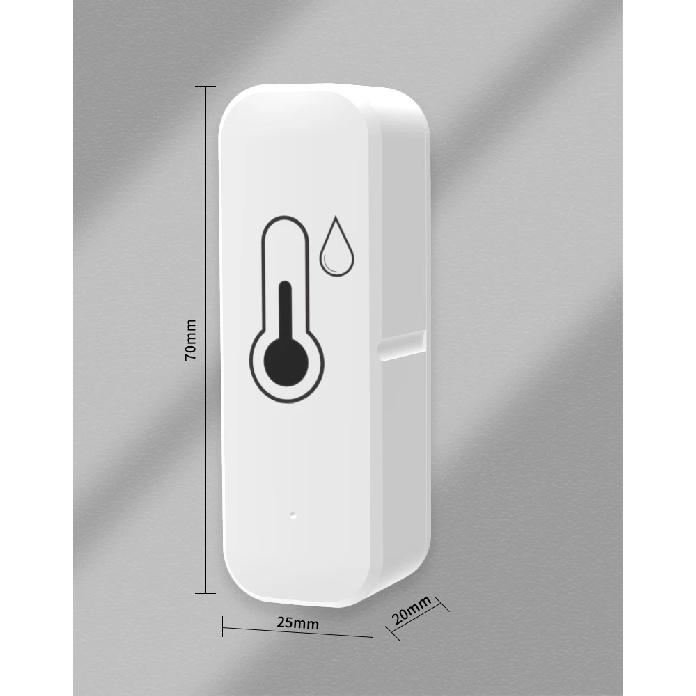 Tuya WIFI Temperature And Humidity Sensor Smart Life APP Remote Monitor Smart Thermo-hygrometer Work With Alexa Google Assistant