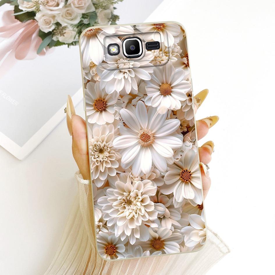 For Samsung Galaxy J2 Prime Case Cute Cartoon Cat Shockproof Silicone Soft Cover For Samsung J5 Prime On5 2016 G570 G570F Fundas