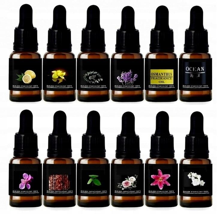 Set of essential oils 100% natural fragrance aromatherapy