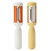 2-In-1 Swivel Vegetable Peeler Multifunctional Fruit Potato Vegetable Peeler Rotating Design Potato Scrubber Brush Kitchen Tools