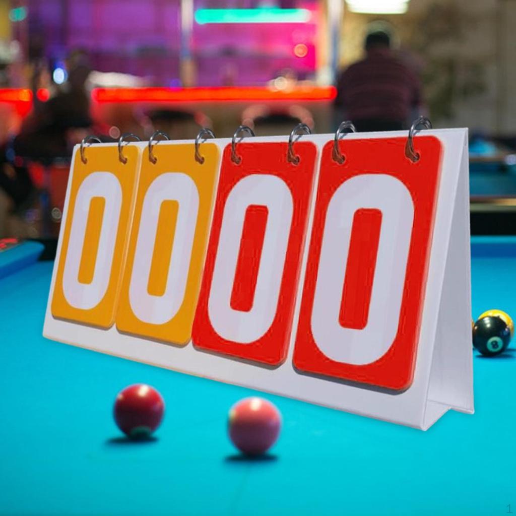 Digit Scoreboard, Sports Durable Scoreboard for Football, Basketball