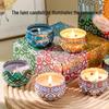 Ethnic Style Aromatherapy Soy Candle Gift Set - Long-Lasting Home Fragrance Ornament