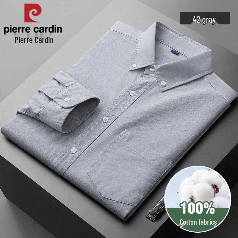 Pierre Cardin Men s Pure Cotton Oxford Shirt M/37