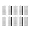 10 Pcs. Filter Replacement Accessory Set for NEATSVOR X500 Tesvor S6/T8 Robot Vacuum Cleaner