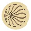 Sound Hole Cover Wood Reduce Feedback Dustproof Guitar Soundhole Cover for 41in Acoustic Guitar