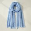 Wool Scarf New Autumn and Winter Solid Color Scarf Medium Long Style Fashionable Shawl Scarf for Women