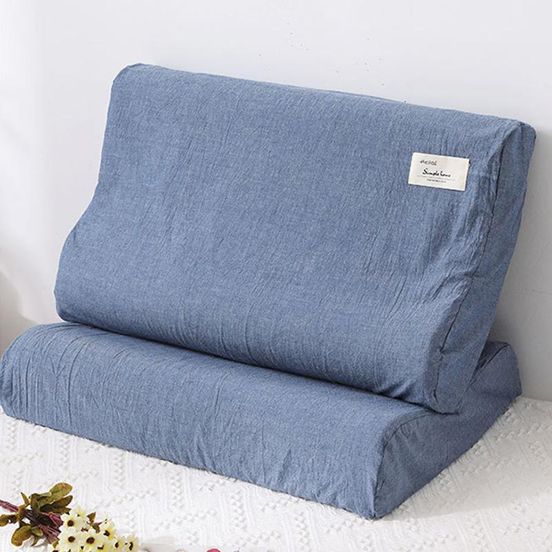 50x30cm/60x40cm Cotton Pillowcase Bedroom Space Memory Foam Latex Pillows Case Sleeping Pillow Covers for home decoration
