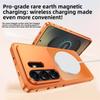 Luxury Metal Magnetic Shell Case For Samsung Galaxy S26 S25 S24 S23 Ultra For Magsafe Wireless Charging Full Lens Protection Phone Cover