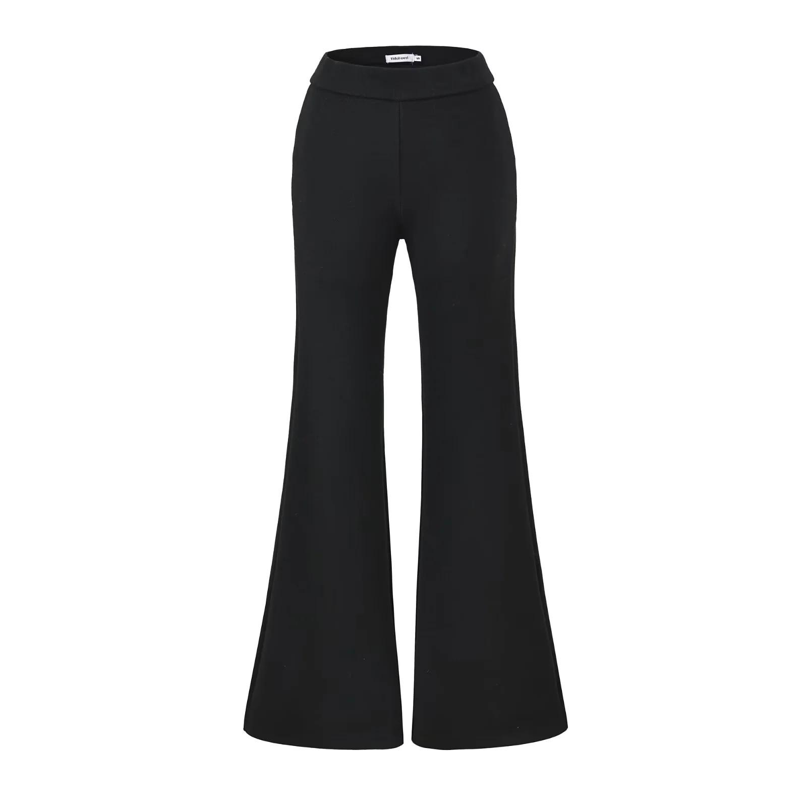 Spicy Girl Slim Fit Flared High Stretch Casual Sports Pants 2026 Large