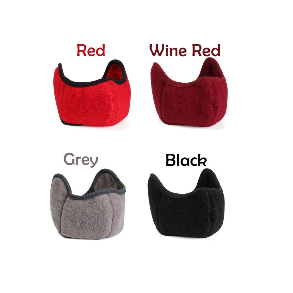 Women /Men Dust-proof Ear Muff Wrap Band Winter Warmer Earlap Two-in-one Earmuffs Half Face Mask