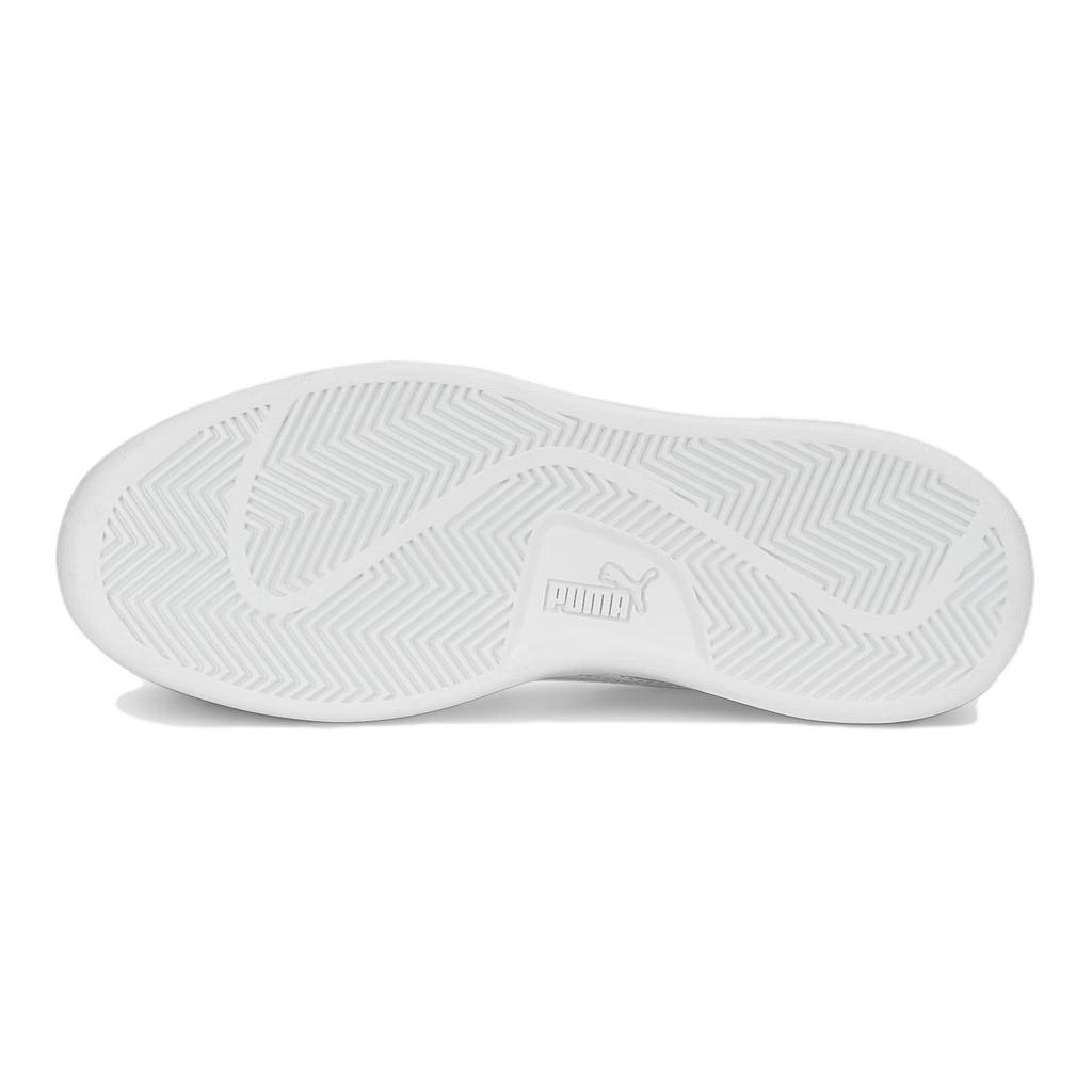 Puma Smash 3.0 Fashion Comfortable Low-Top Kids Skate Shoes Kids Sneakers Black White 392035-01