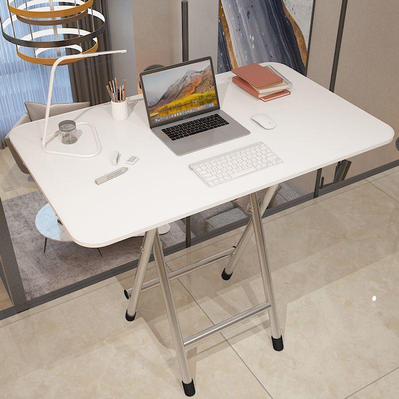 Simple Rectangular Folding Table for Dorm, Dining, and Outdoor Use