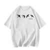 Large Size Summer Pure Cotton White Short-sleeved T-shirt Women's New American Front Shoulder Niche Design Half-sleeved Top