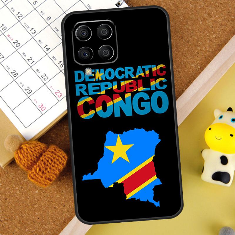 Congo Democratic Republic Flag Case For Samsung Galaxy M31 M51 M21 M12 M32 M52 M20 M13 M23 M33 M53 M14 M34 M54 M30s Cover
