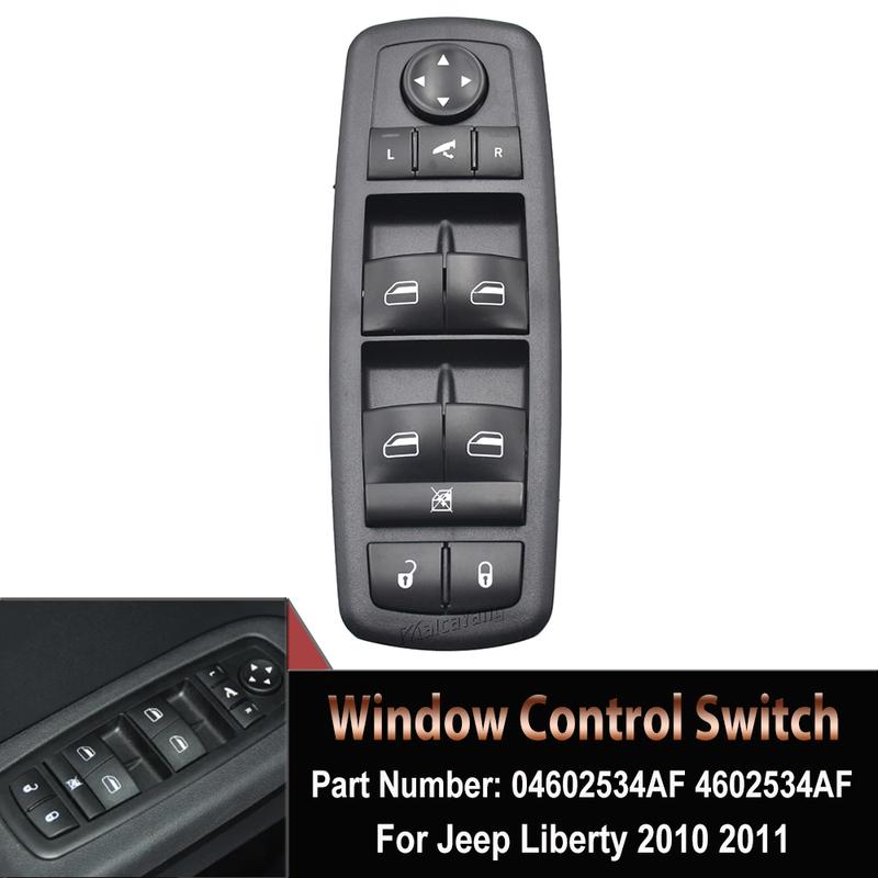 04602534AF Car Accessories Electric Power Master Window Switch Button 4602534AF For Jeep Liberty Dodge Journey Grand Caravan
