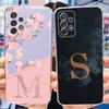 For Samsung Galaxy A52s 5G Case Samsung A52 4G 5G Cute Letter Soft Silicone TPU Phone Back Cover For SamsungA52 A 52 52S 5G