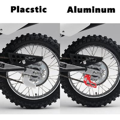 Dirt Bike Chain Guide Aluminum CNC for XR100R 1985-2003 XR80R 1985-2003 CRF100F 2004-2013 CRF80F 2004-2013 Red